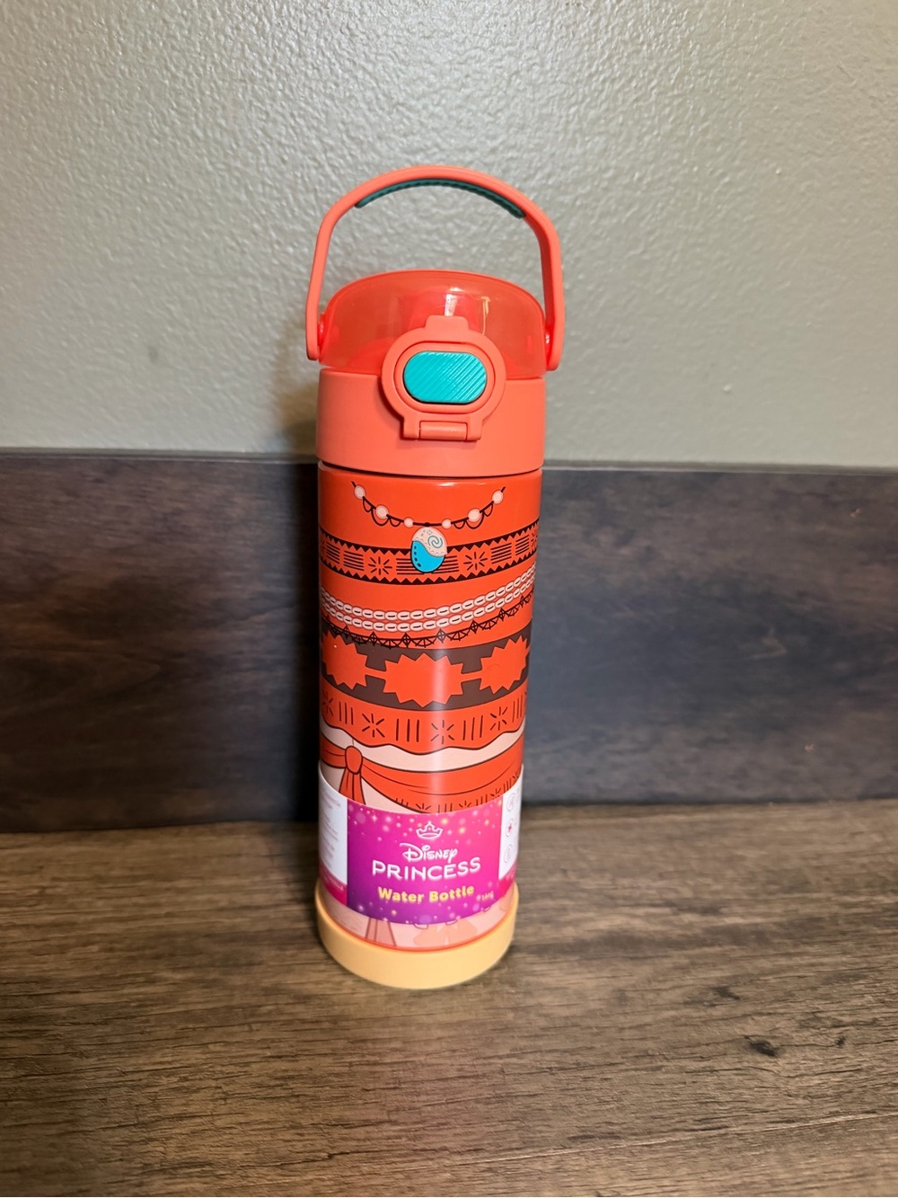 NWT Disney Princess Moana Thermos FUNtainer Stainless Steel Water Bottle 16oz